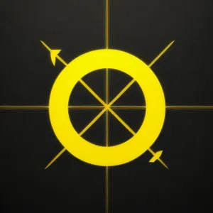Timepiece Symbol - Wall Clock Icon & Sign
