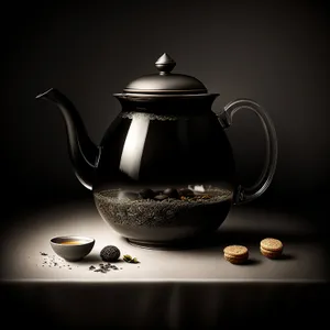 Traditional China Teapot for Hot Herbal Tea