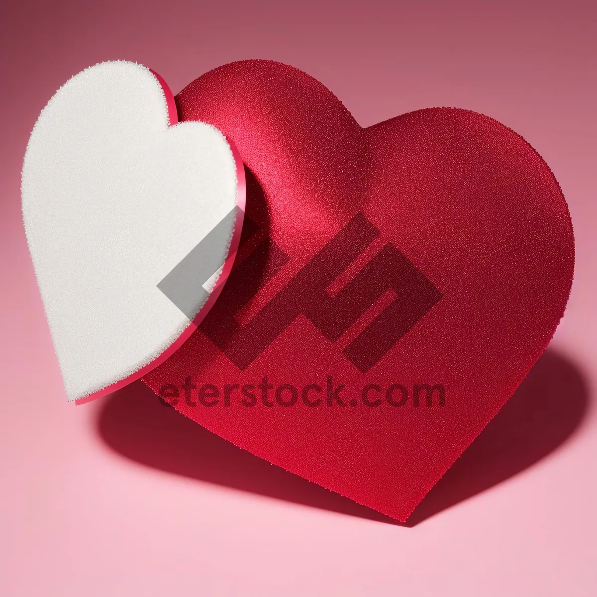 Picture of Love-shaped 3D Valentine's Day Art