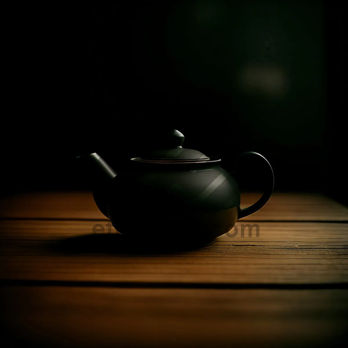 Picture of Traditional Ceramic Teapot for Morning Tea