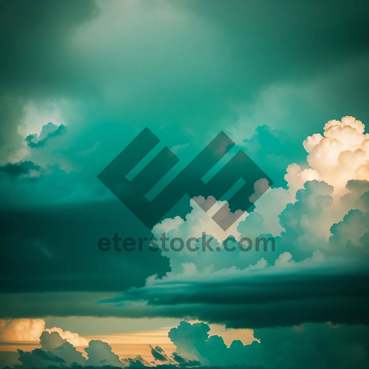 Picture of Sun-kissed island landscape under blue skies.
