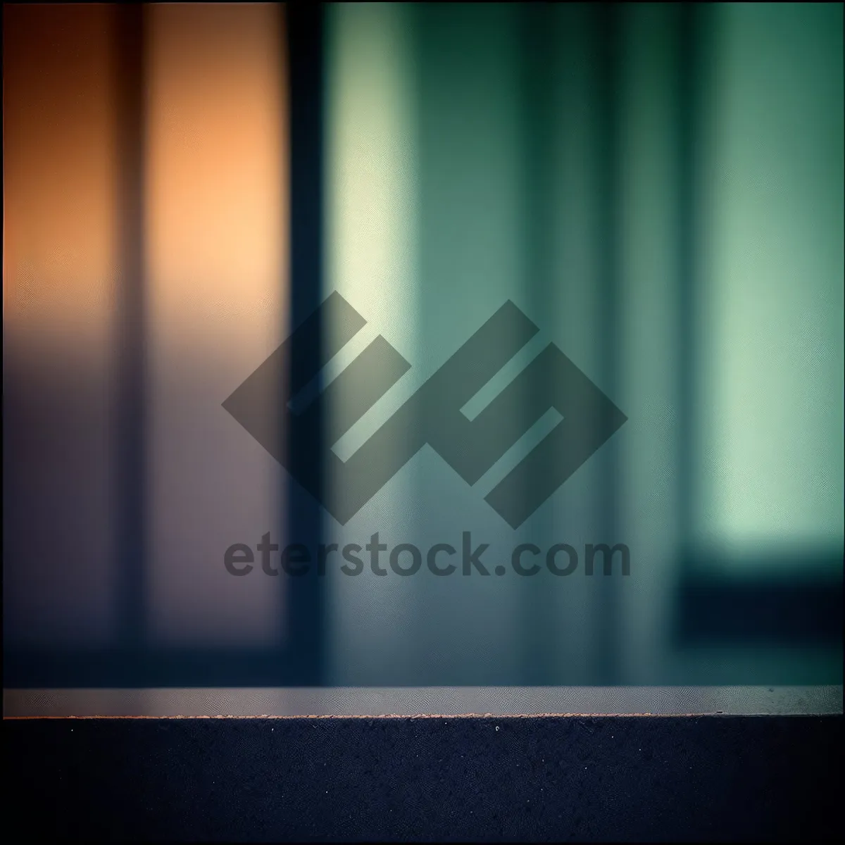 Picture of Abstract Motion: Colorful Modern Window Shade Design