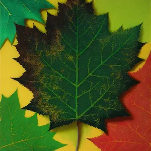 Vibrant Maple Leaf in Autumn's Glow