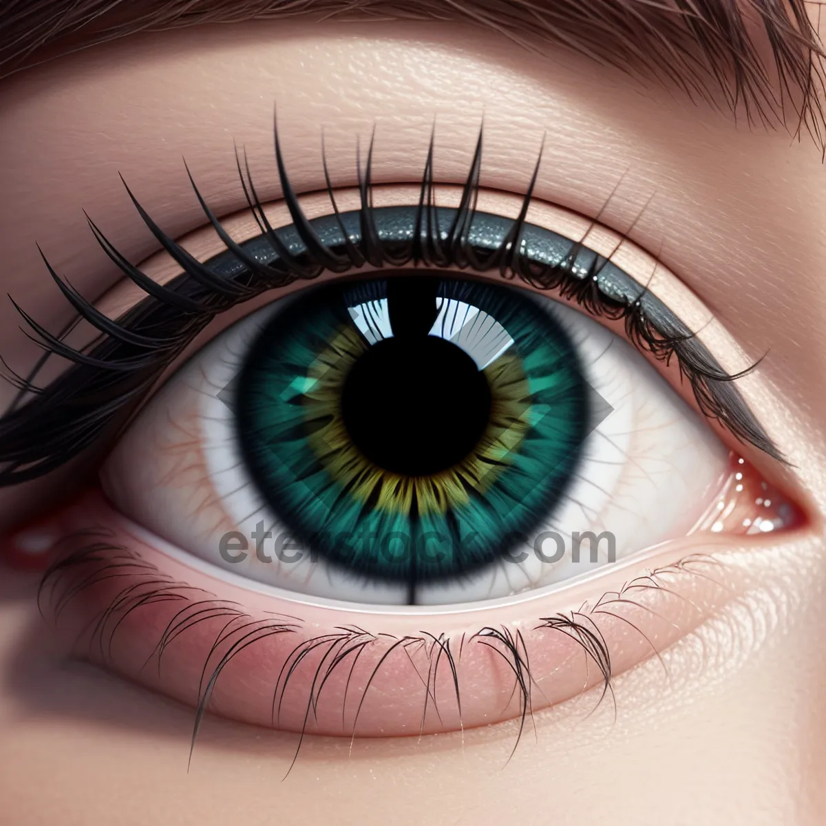 Picture of Close-Up Vision: Gazing into the Human Iris