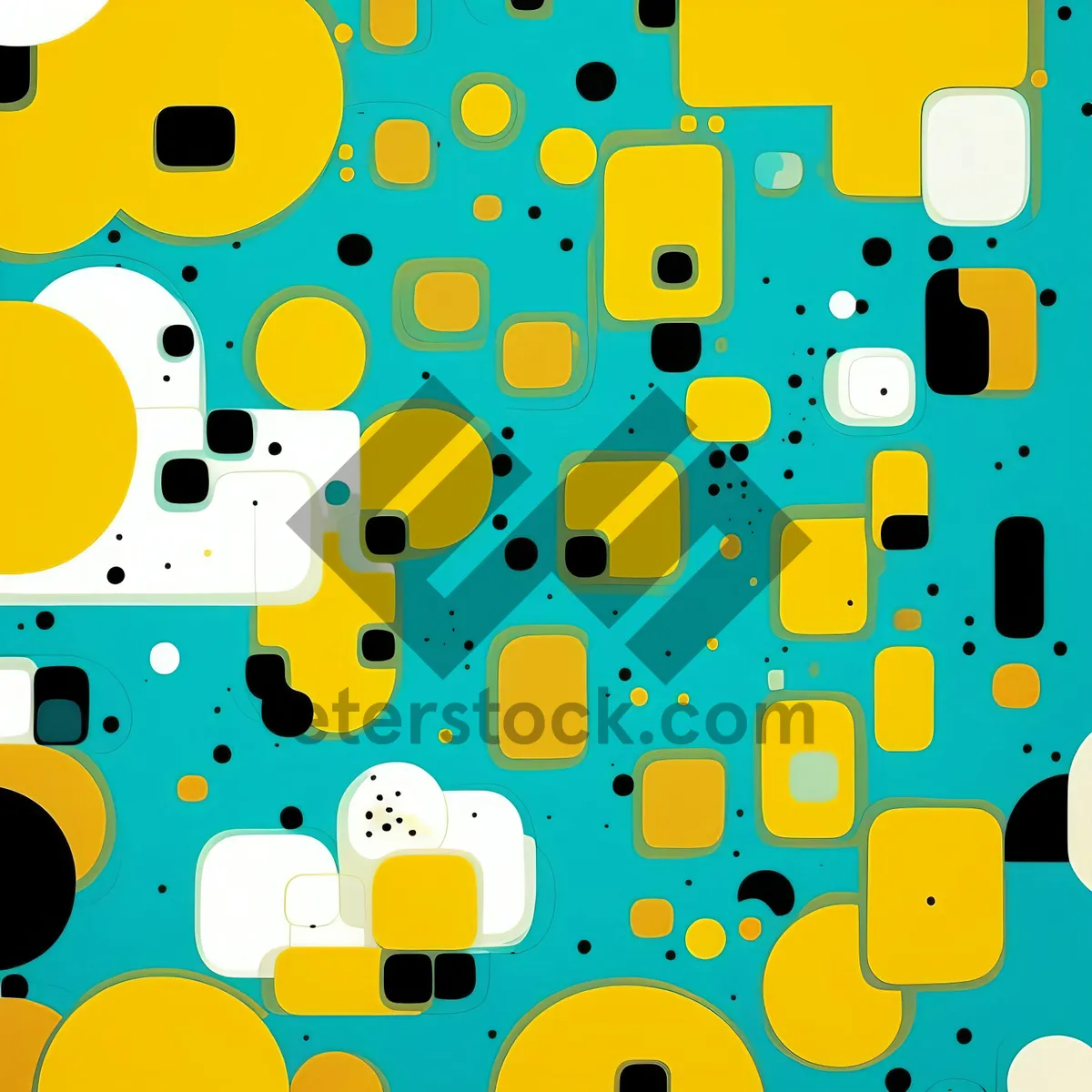 Picture of Graphic Design Shape Pattern Icon Set