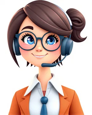 Cartoon clip art of boy character drawing.