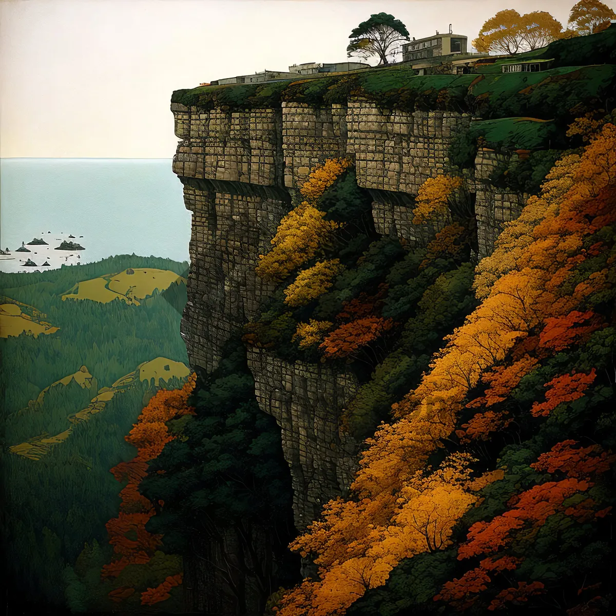 Picture of Majestic Canyon Castle overlooking Valley