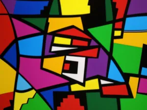 Graphic symbol representing a country flag