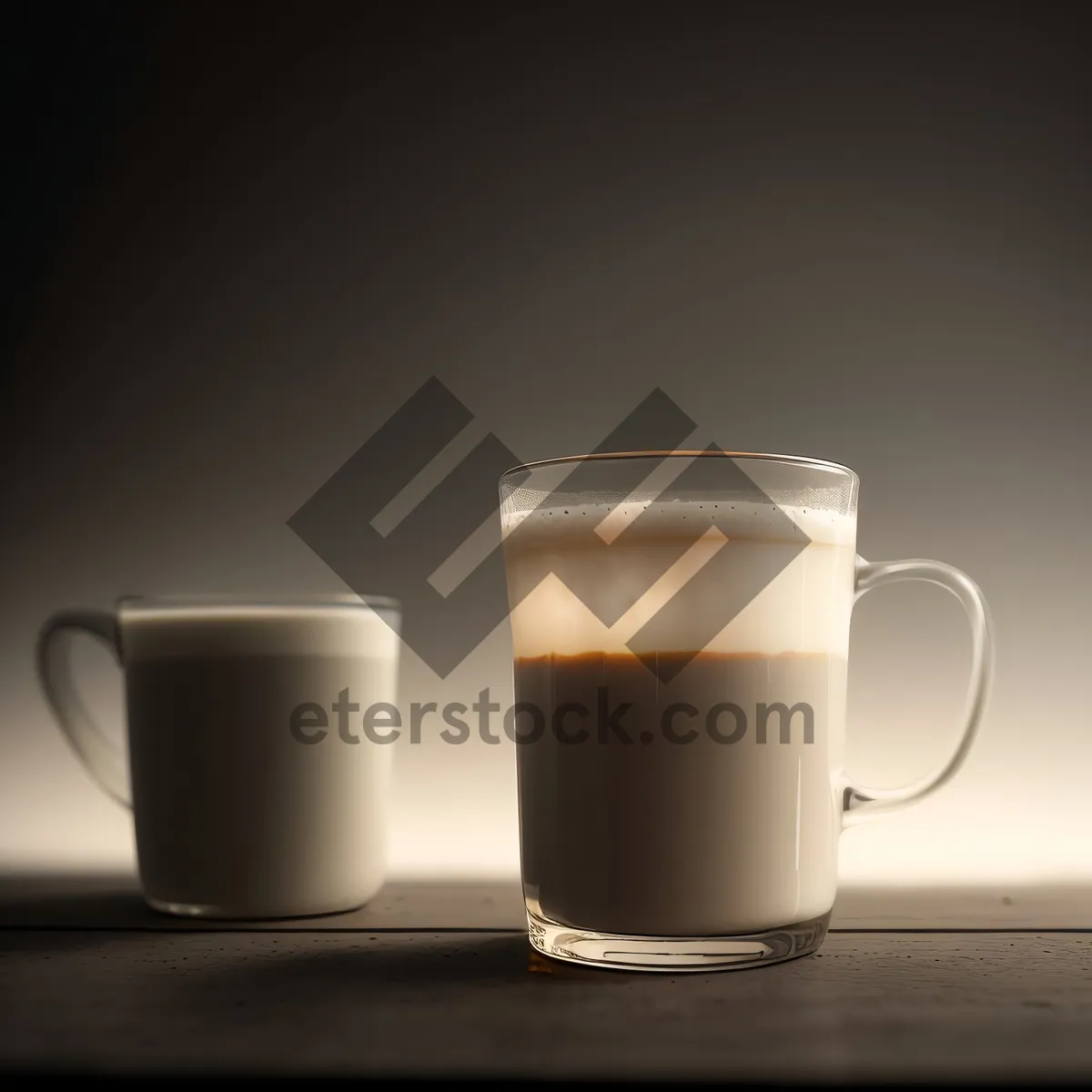 Picture of Steamy Morning Cup of Aromatic Coffee