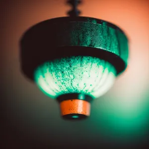 Brilliant Luminescence: A Radiant Electric Lamp