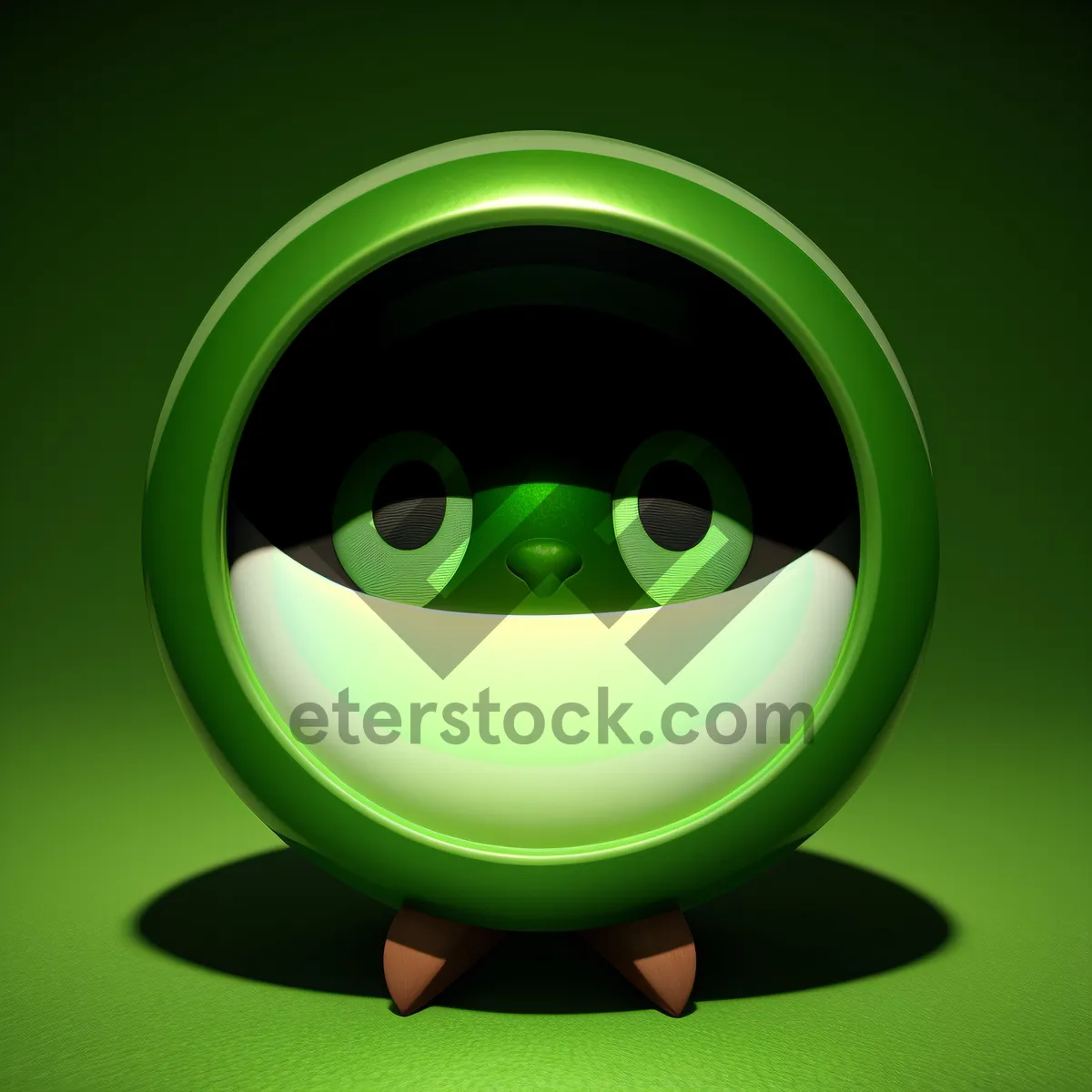 Picture of Shiny Graphic Button Icon - Light Art Design