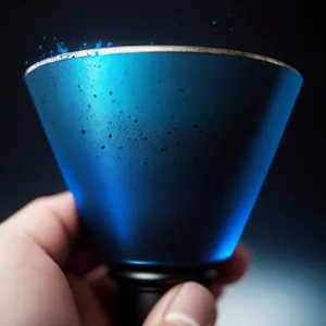 Cool Vodka Martini in Glass