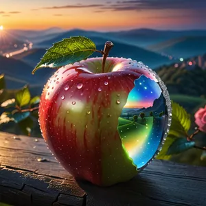 Fresh and Juicy Apple Snack for Healthy Eating
