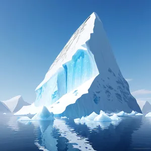Frozen Majesty: Snow-Capped Mountain Peaks