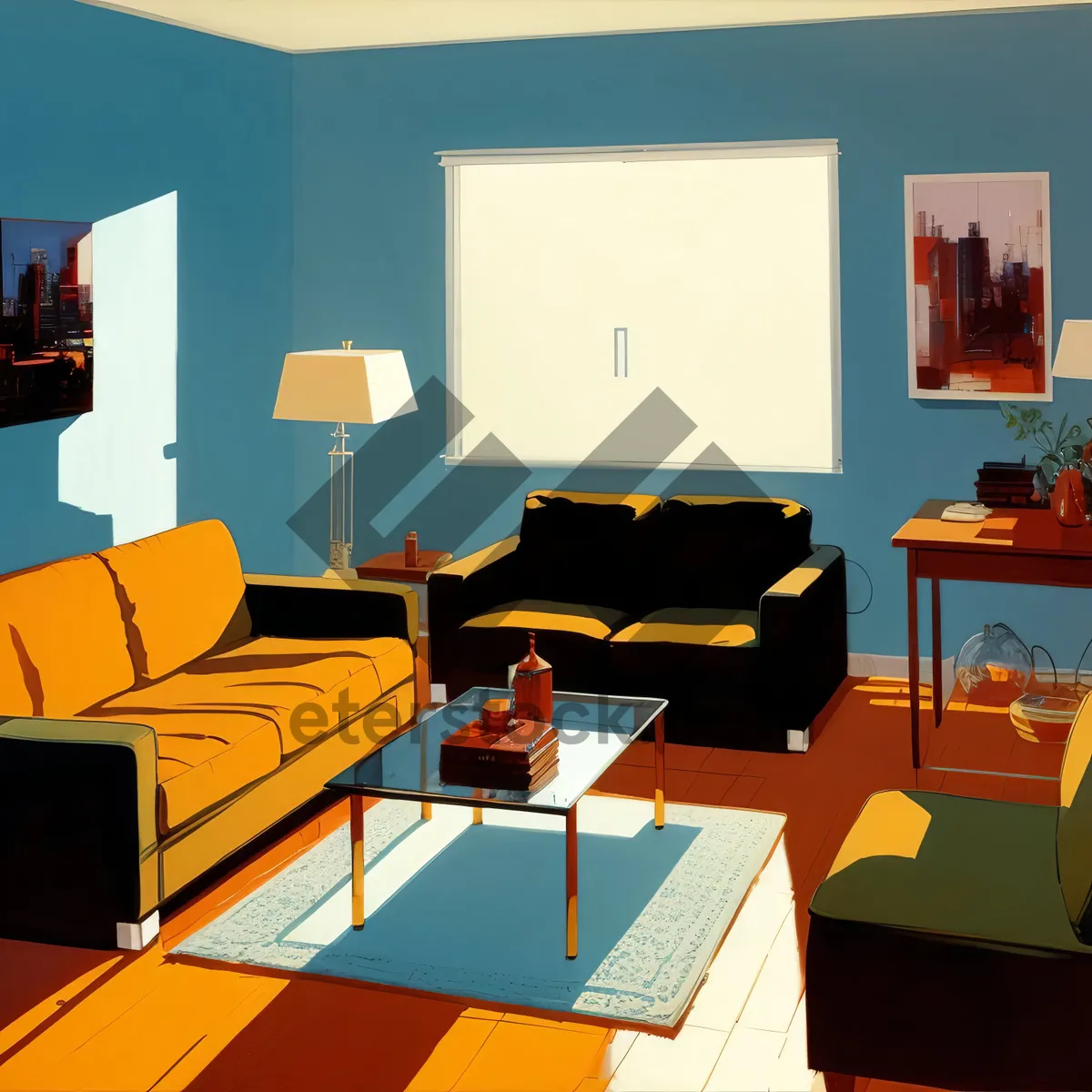 Picture of Modern Classroom with Stylish Interior Design