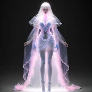 Mystic 3D Dance Skeleton X-Ray Art