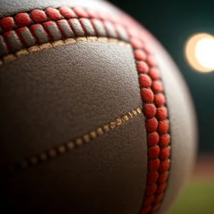 Baseball glove on grass field during game