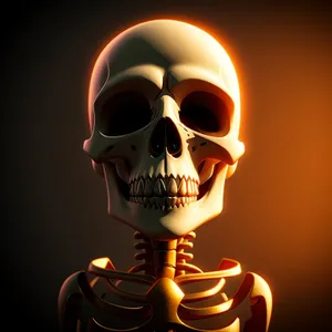 Sinister Pirate Skull: An Eerie Skeleton Encounter