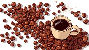 Dark Roasted Espresso Beans for Energizing Morning Cup