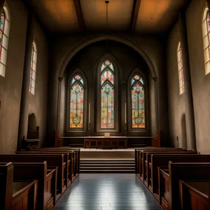 Stunning Cathedral Vault with Religious Altar Inside