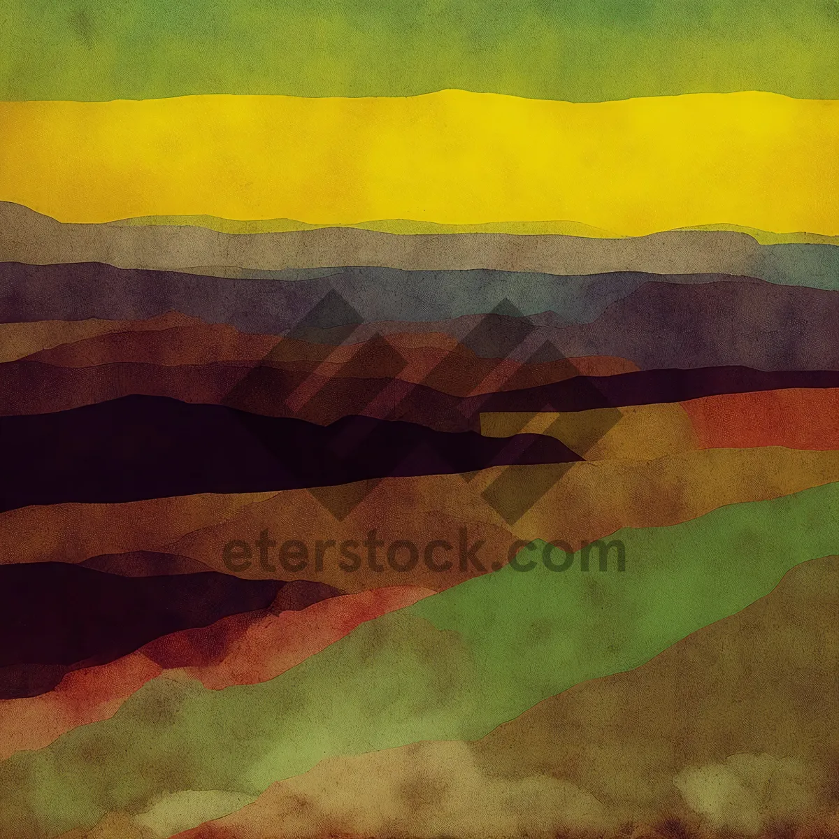 Picture of Colorful Flag Quilt Texture with Grunge Design