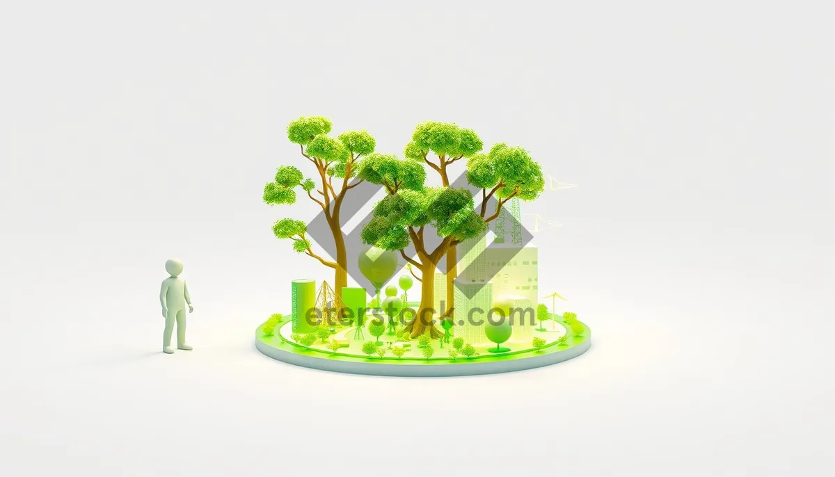 Picture of Floral Tree Branch Symbol Icon