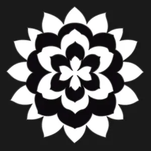 Floral Ornate Lotus Pattern Design