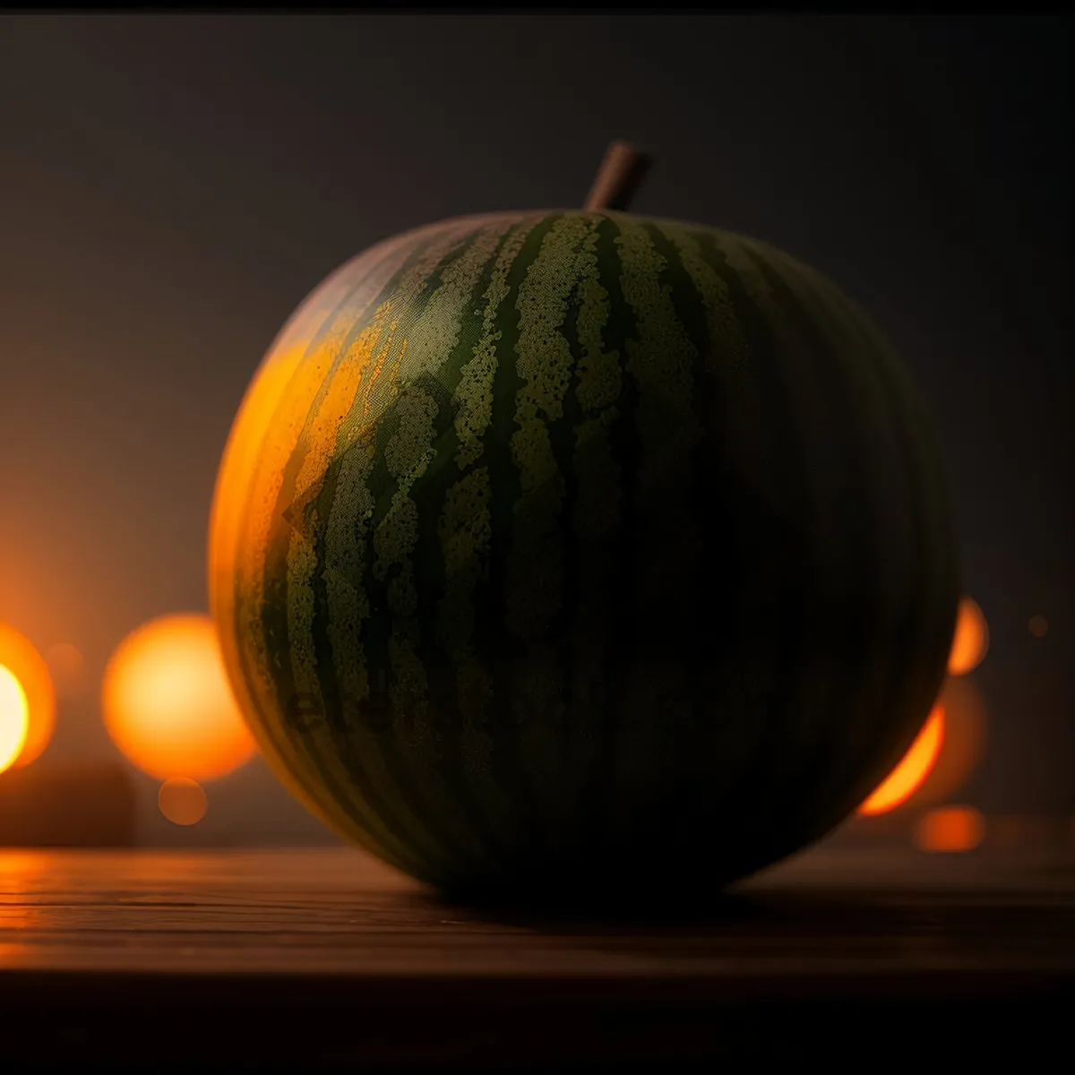 Picture of Autumn Harvest: Vibrant Orange Pumpkin Squash