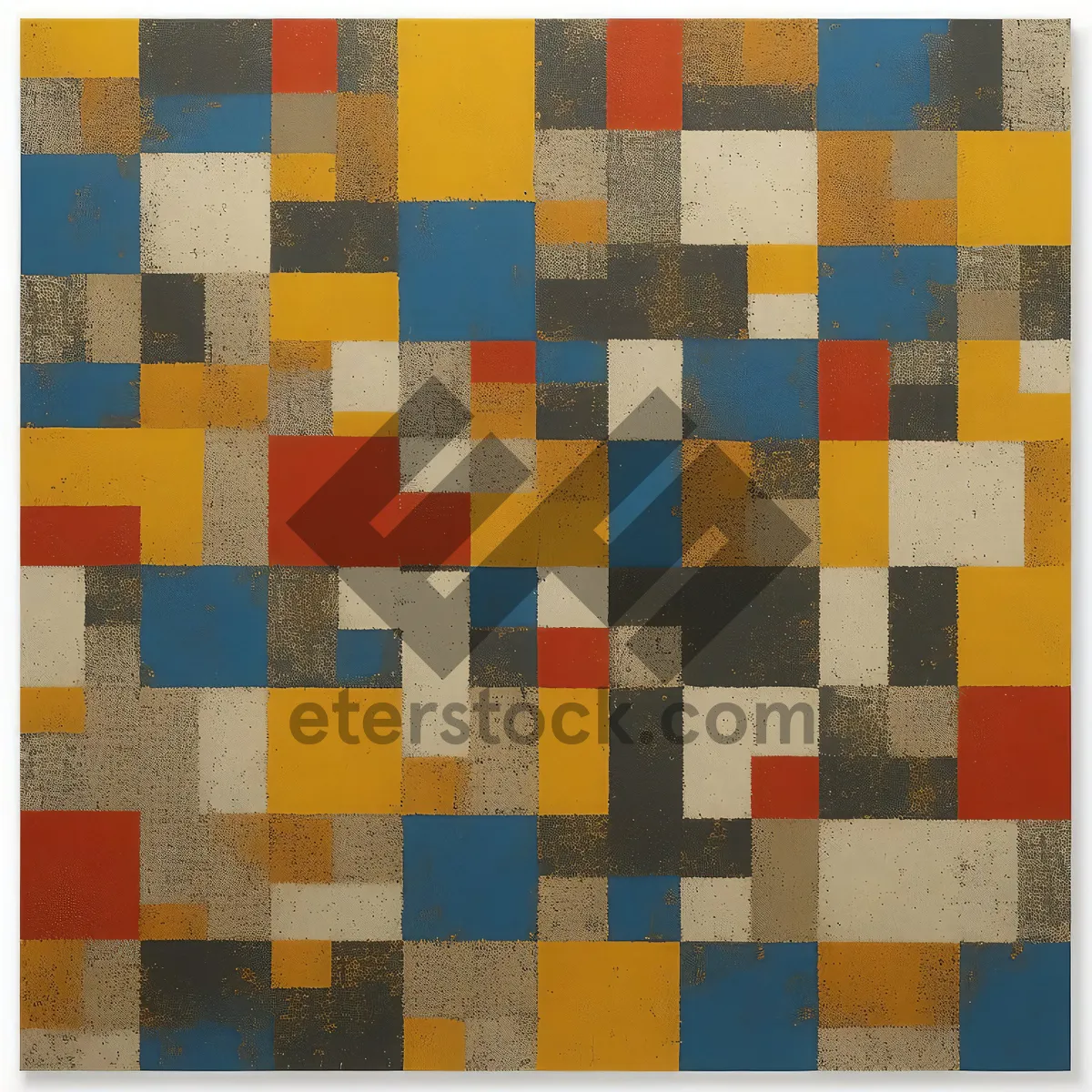 Picture of Colorful Mosaic Tile Pattern
