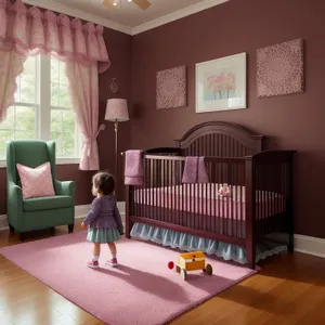 Luxurious Baby Bedroom with Modern Furnishings