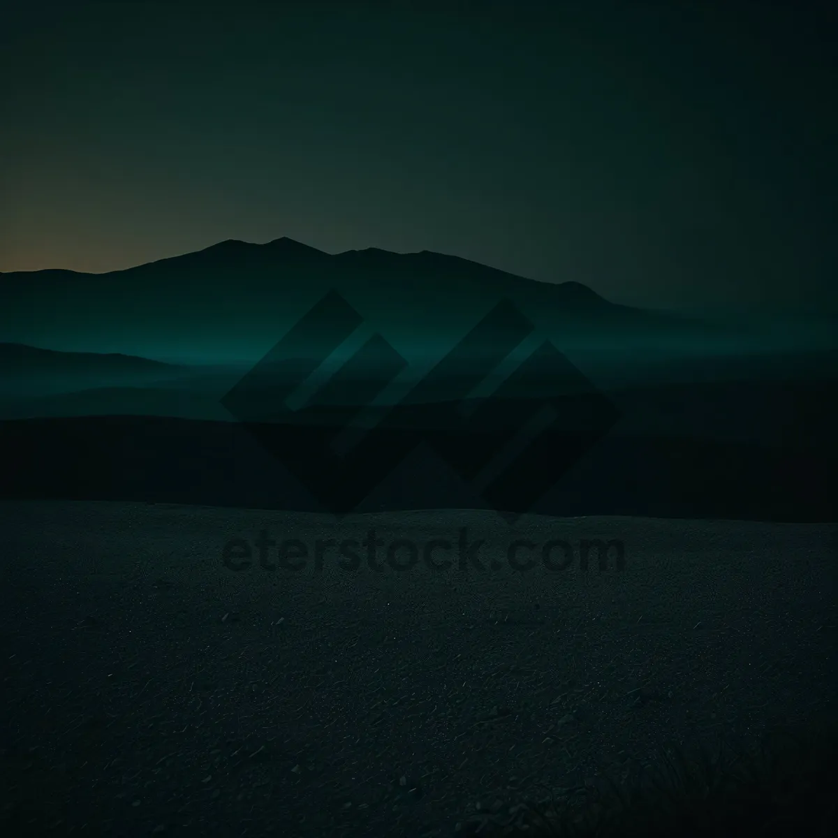 Picture of Serenity at Twilight: Majestic Desert Sunset