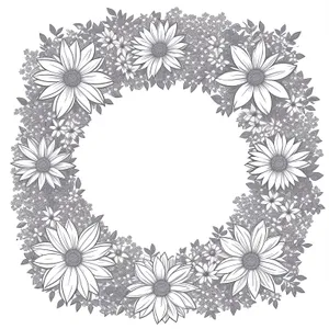 Winter Wonderland: Elegant Snowflake Decoration