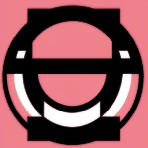 Symbolic Gear Icon - 3D Graphic Design