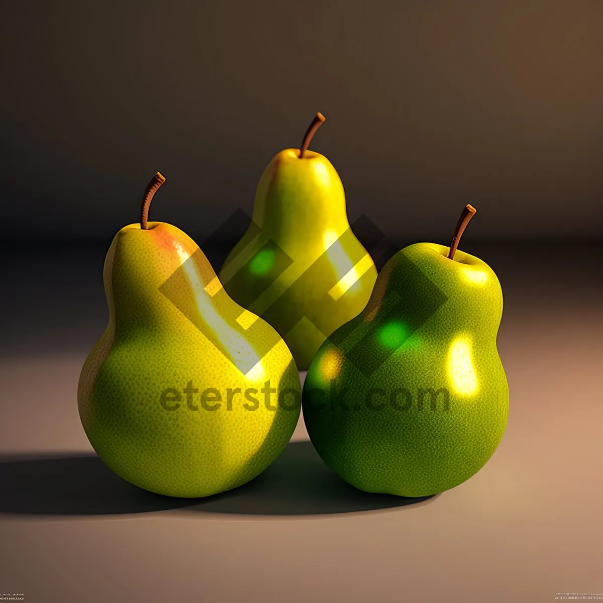 Picture of Fresh and Juicy Fruits: Apple and Pear