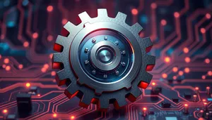 Digital machine gear circle steel technology