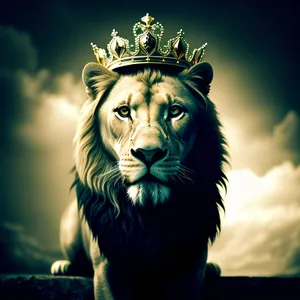 Majestic Lion: Fierce King of the Wild