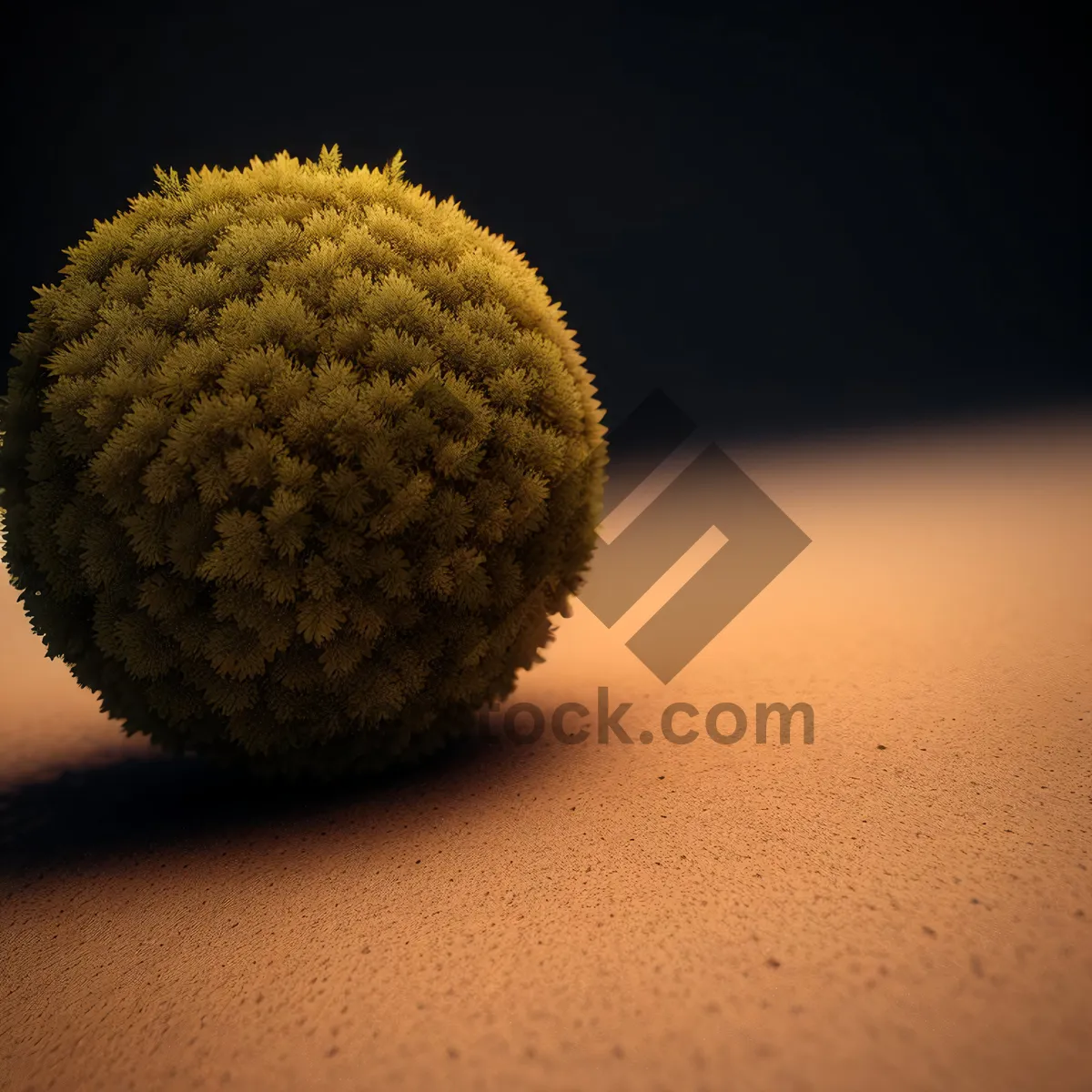 Picture of Closeup of Litchi Golf Ball on Grass