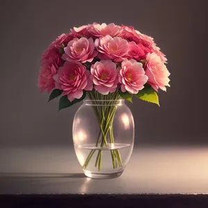 Floral Pink Vase Bouquet: A Delightful Spring Gift