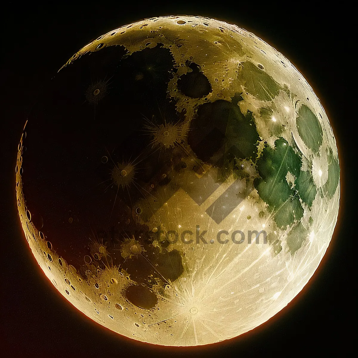 Picture of Starry Globe - A Celestial Snapshot of Earth's Night Sky