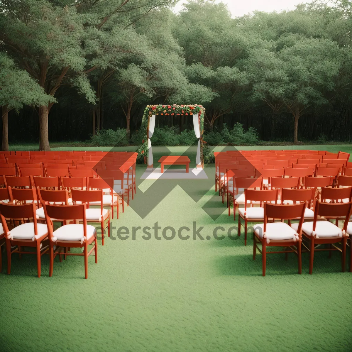 Picture of Folding Beach Chair with Waterfront View