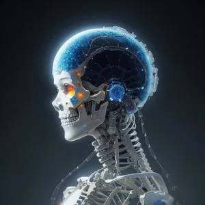 3D Human Anatomy X-ray Global World Image