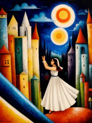 Colorful Creativity: Rainbow Pencils and Artist's Tools