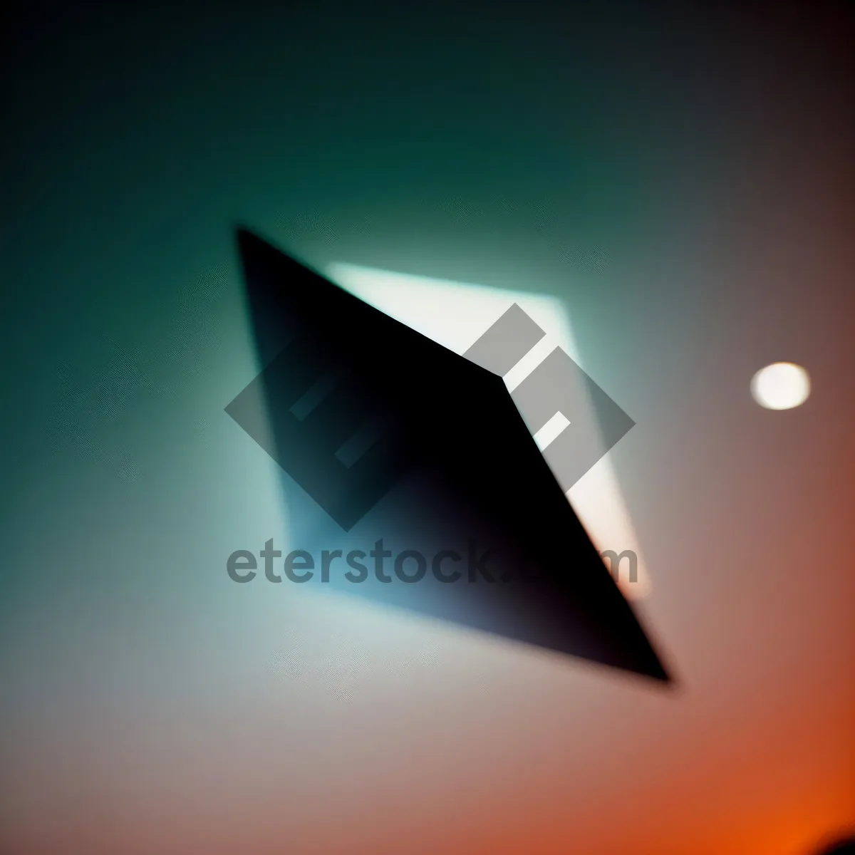 Picture of Glassy 3D Symbol for Business Design