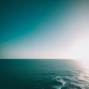 Serene Sunset Seascapes: A Tropical Beach Paradise