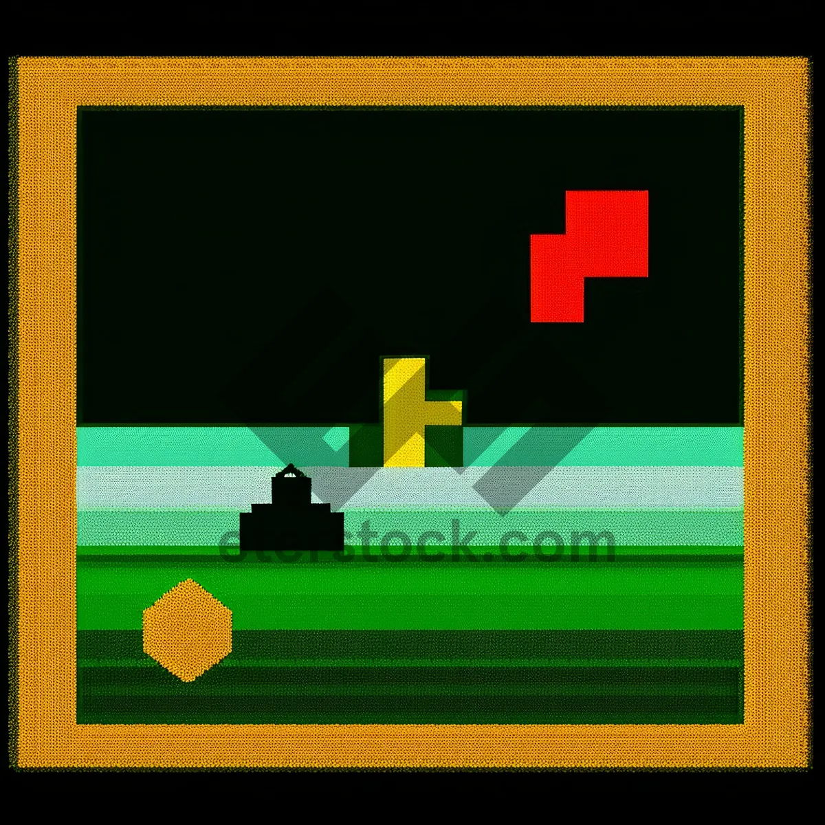 Picture of Bob's Mine: Flag Frame - Symbol Board