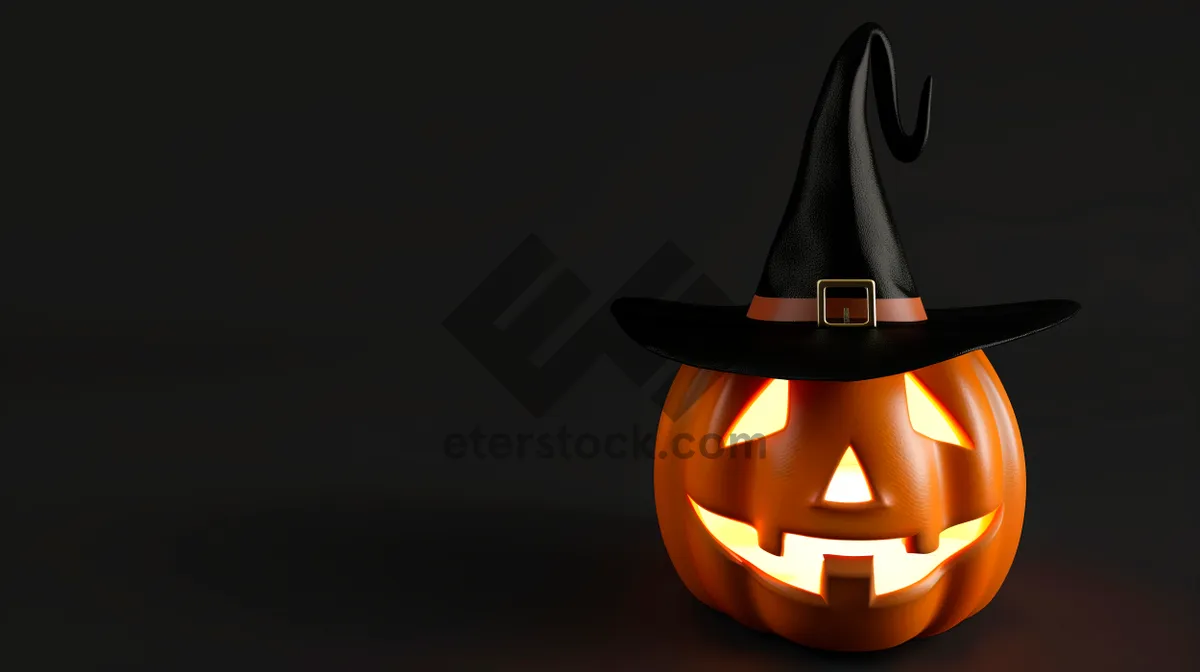 Picture of Black Sorcerer with Jack o Lantern