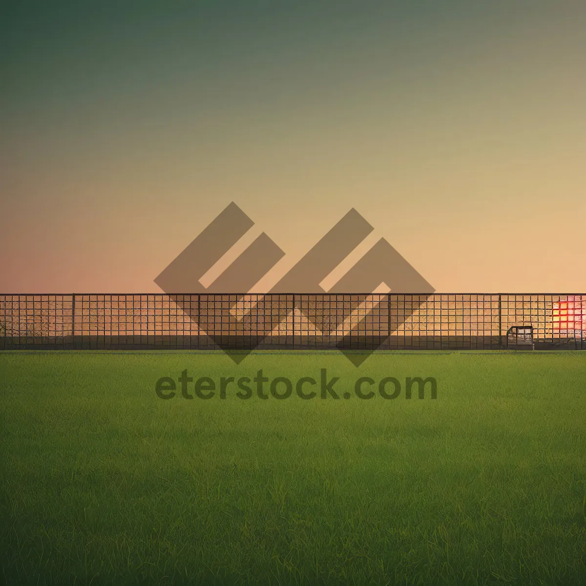 Picture of Vibrant Summer Field Under Sunny Sky