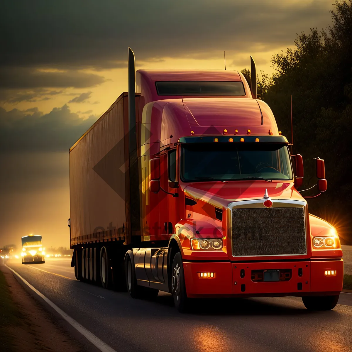 Picture of Fast and Reliable Freight Transportation on Interstate Highways