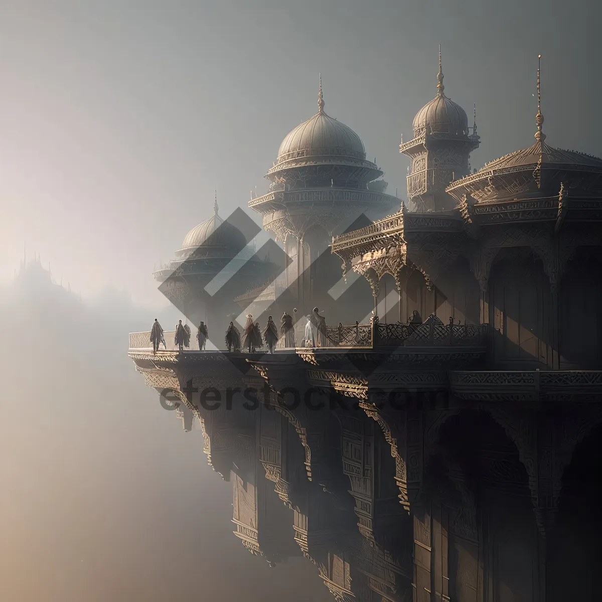 Picture of Turkish Mosque: Rich Architecture and Historic Landmark