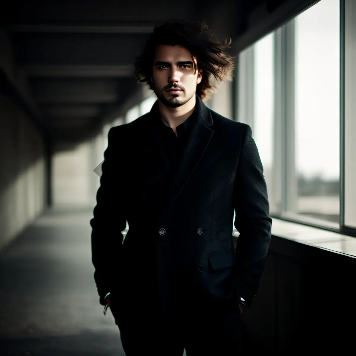 Picture of Confident Businessman in Professional Suit